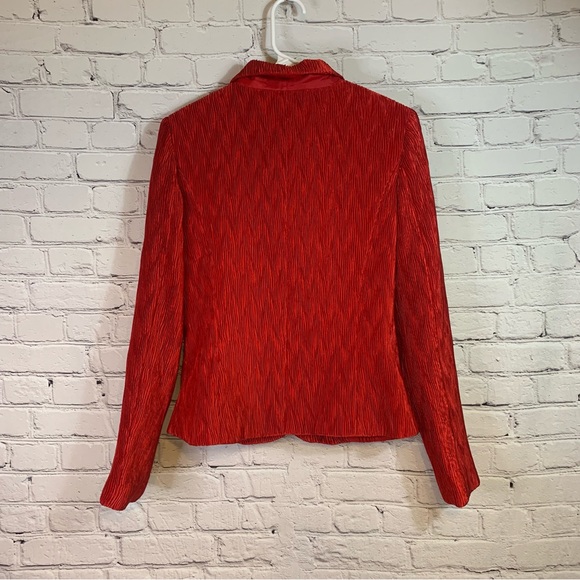Jackie Jon Dressy Red Jacket with Fancy Buttons - Picture 2 of 8